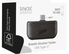 Sinox USB-C alkometri älypuhelimeen