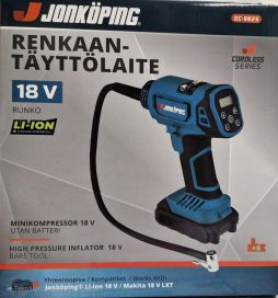 Jonköping renkaantäyttölaite 18V Li-ion runko 