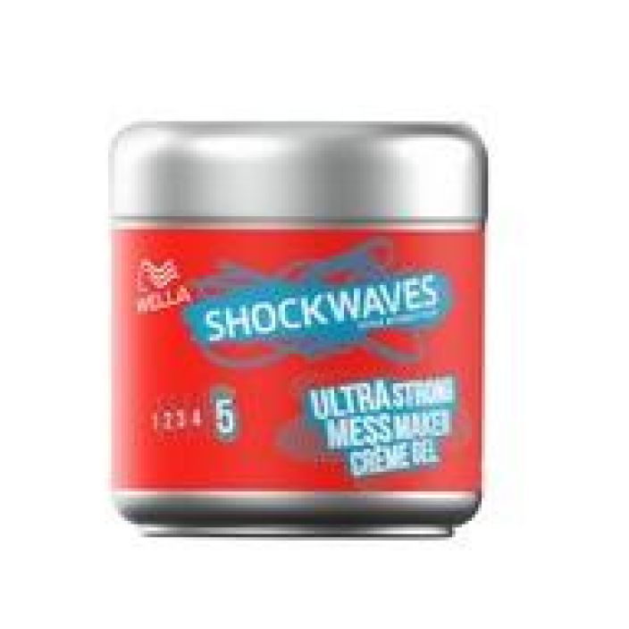 Wella Shockwaves Mess Constructor Creme geeli 150ml 29029 970-192