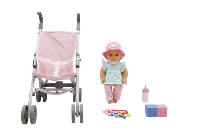 Happy Friend Lotta nukke 30cm ja rattaat 504234 tuotekuva 1 Happy Friend Lotta nukke 30cm ja rattaat 504234 tuotekuva 1