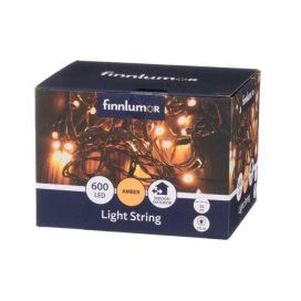 Finnlumor Finnlumor Valoketju 600 LED meripihka musta johto 642432