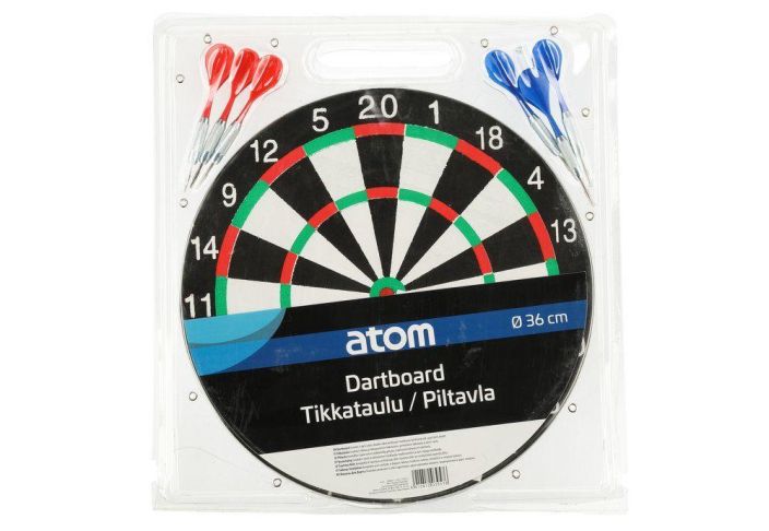 Atom tikkataulu+tikat 6kpl Atom tikkataulu+tikat 6kpl