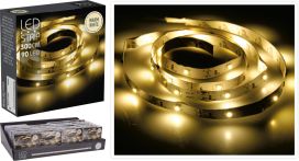 Led-valonauha lämminvalkoinen 90LED 3m