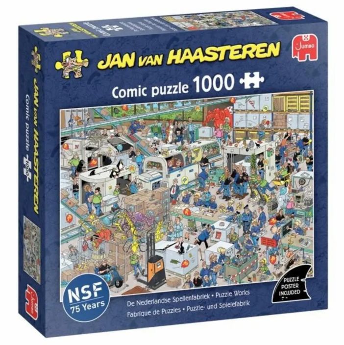 JvH Puzzle Works 1000 palaa Jan Van Haasterenin persoonallinen 1000 palan palapeli JvH Puzzle Works 1000 palaa Jan Van Haasterenin persoonallinen 1000 palan palapeli