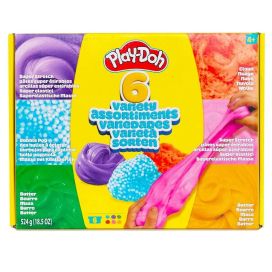Play-Doh Play-Doh muovailuvahasetti 6kpl 334-233954