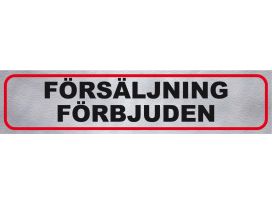 Pisla Tarra "försäljning förbjuden" 70711620