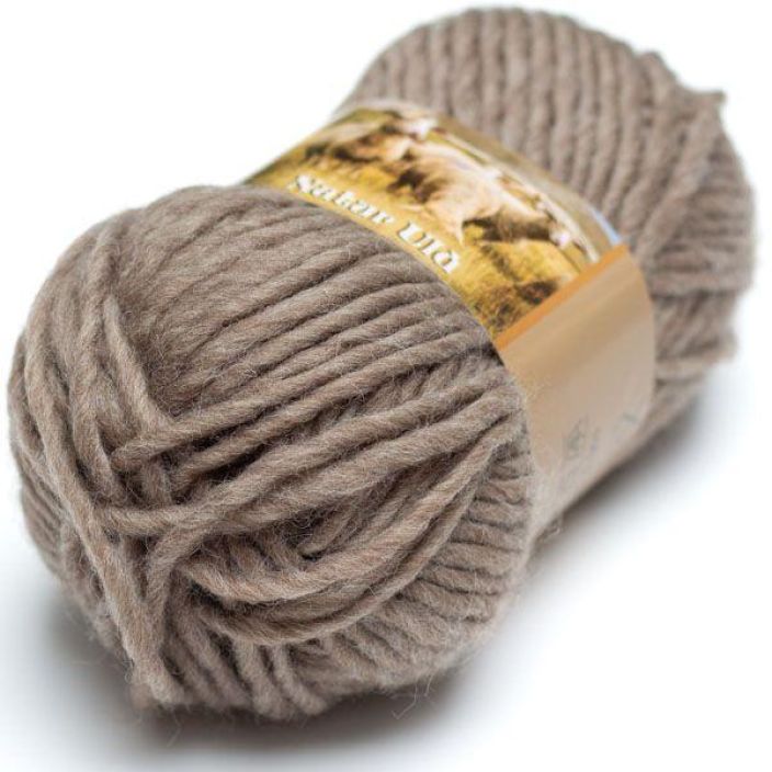 Hjertegarn Natur Uld 0920 Vaaleanruskea 100g HNU-0920
