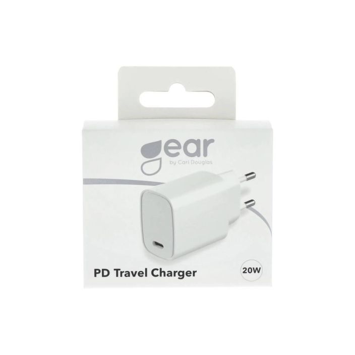 GEAR Laturi 220V 1xUSB-C PD 20W Valk 665120 998-3209