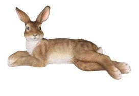 4Living 4Living puutarhapatsas Jänis makoilee 33,5cm 613051