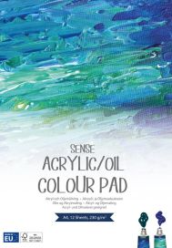 Sense öljy/akryylivärilehtiö A4 230gr