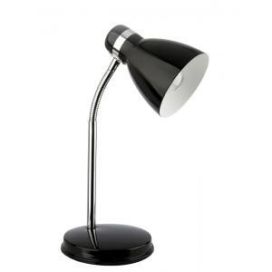 Työpistevalaisin OPPI E27 musta 