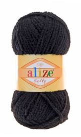 Alize Softy 60 musta 50g