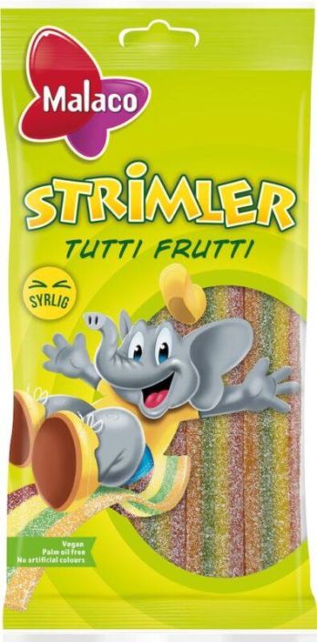 Strimler tutti frutti 80g 1018179 Strimler tutti frutti 80g 1018179