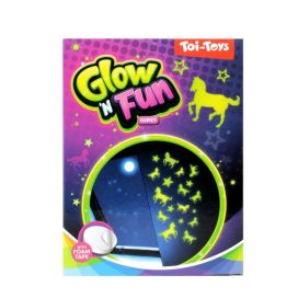 Economy Agency Pimeässä hohtavat hevoskuviot TT-35050B