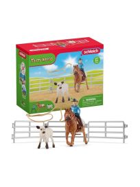 Schleich Lassoava lehmityttö 42577