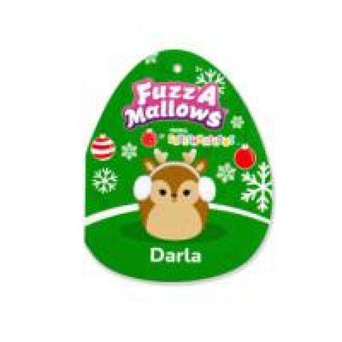 Squishmallow 30cm Fuzz A Mallow Darla Reindeer 219005 tuotekuva 5