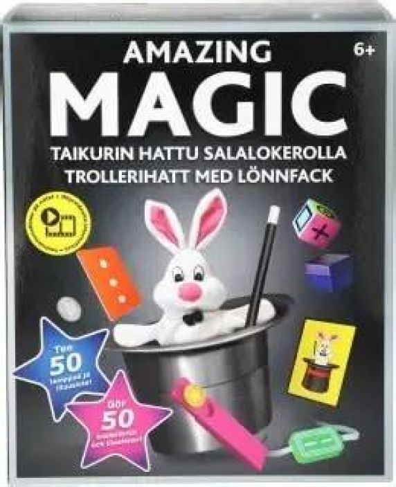 Taikurin hattu 50 temppua Sisaltaa ohjeet ja tarvikkeet 50 temppuun.