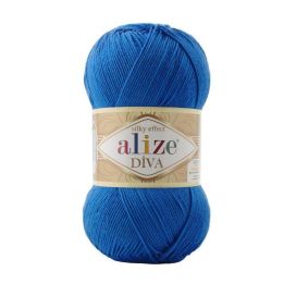 Alize Alize Diva 132 sininen 100g