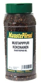 Maustepörssi Mustapippuri kokonainen 450g