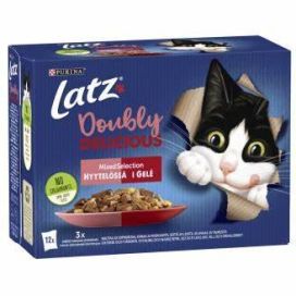 Latz Latz Agail 12x85g Doubly Delicious Mixed lajitelma hyytelössä 12449366