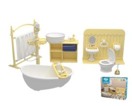 Nukkekodin kylpyhuone