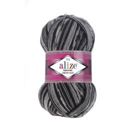 Alize Superwash 2695 Kirjava harmaa 100g