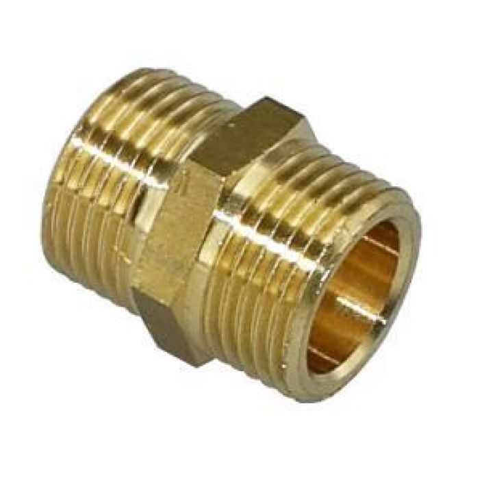 Kaksoisnippa 3/8&quot; messinki 5505 936-1651