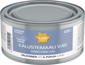 Ilves Ilves kalustemaali V40 A-pohja valkoinen 0,225L 102842
