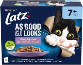 Latz Latz Agail 12x85g Senior Mixed lajitelma hyytelössä 12538611