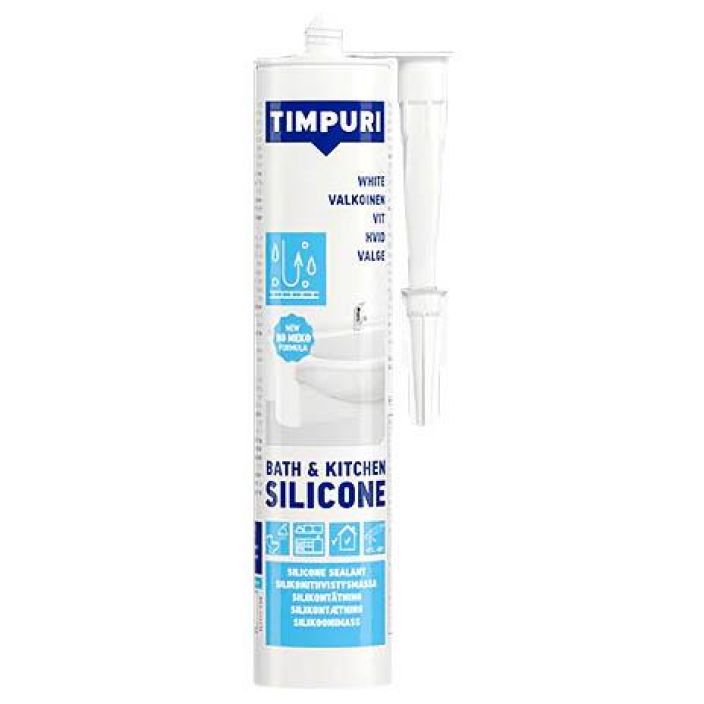 TIMPURI Silikoni valk. 310ml 938-038