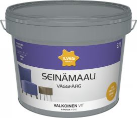 Ilves seinämaali A-pohja valkoinen 2,7L