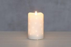 Finnlumor Finnlumor 3D LED-pöytäkynttilä valokuiduilla 648455