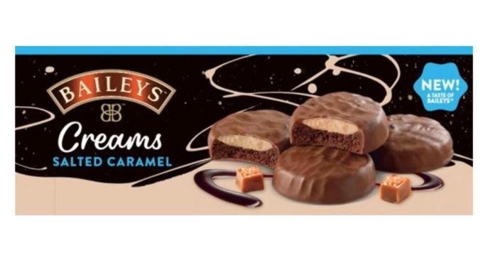 Baileys Salted Caramel Creams maitosuklaa 128g Baileys Salted Caramel Creams maitosuklaa 128g