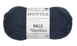 Novita Novita Nalle Alpakka 1261 pakkasyö 50g 2511261