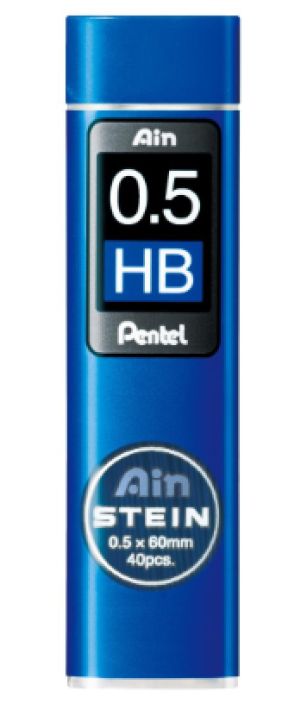 Irtolyijy Pentel AinStein 0.5 HB 40kpl Erittain vahva 0,5mm Pentel AinStein irtolyijy innovatiivisessa tuubissa. Irtolyijy Pentel AinStein 0.5 HB 40kpl Erittain vahva 0,5mm Pentel AinStein irtolyijy innovatiivisessa tuubissa.