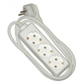 Jatkojohto maadoitettu 3-osa 3m 