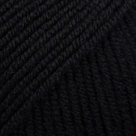 Drops design Drops Merino Extra Fine 02 black 50g 108502