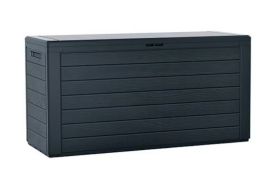 Säilytyslaatikko Woodebox harmaa 116cm