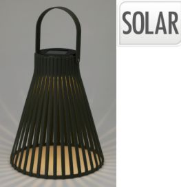 Solarlyhty musta 24cm