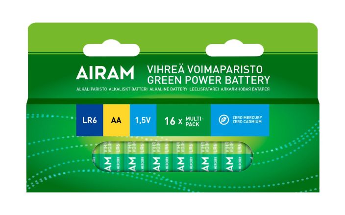Airam paristo 16-pack AA 9471663 917-105