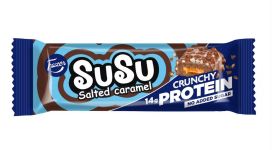 Fazer Susu Crunchy suolainen toffee proteiinipatukka 45g