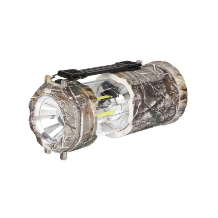 Atom retkilyhty Camo COB 300lm+ led 60lm 3xAA 632383 tuotekuva 3 Atom retkilyhty Camo COB 300lm+ led 60lm 3xAA 632383 tuotekuva 3