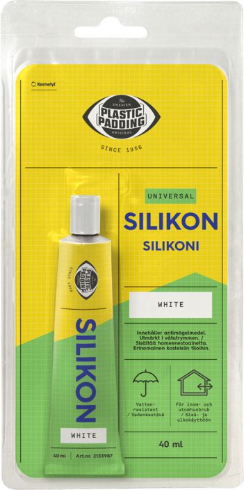 Plastic Padding silikoni valk. 40ml 2133987 903-2016 Plastic Padding silikoni valk. 40ml 2133987 903-2016
