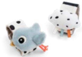 Done By Deer Ranne/Nilkka helistin 2-pack Happy clouds sininen 4343702