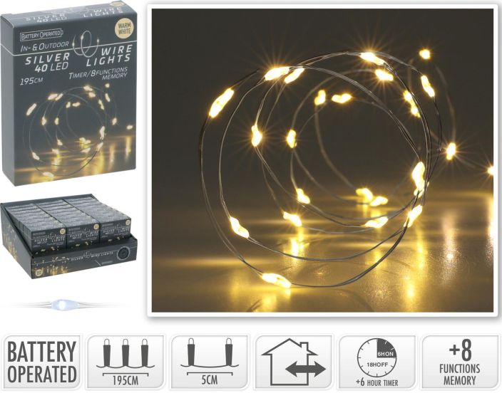 Valolanka 40led lamminvalk. IP44 AX9731710