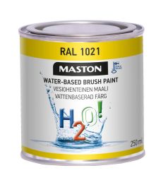 Maston H2O! rypsinkeltainen RAL1021 250ml 
