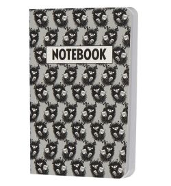 Moomin Muumi Pop Art muistikirja A6 harmaa 42986