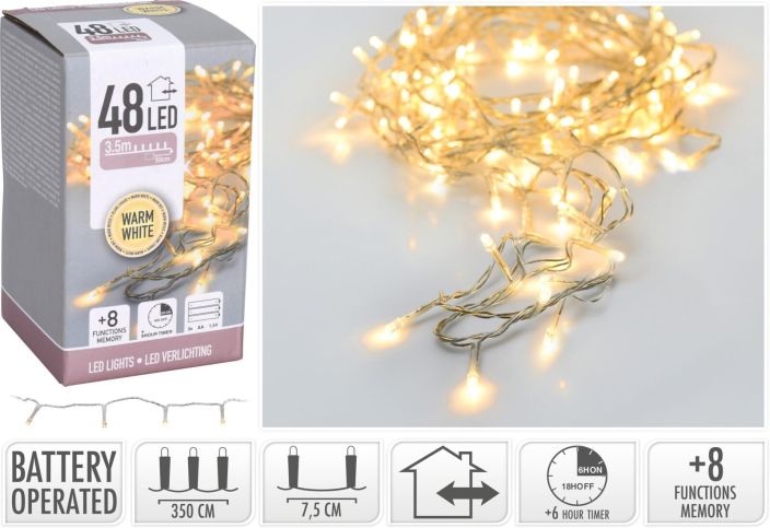 Valoketju 48led lamminvalk. ajastin AX8416210 992-2258 Valoketju 48led lamminvalk. ajastin AX8416210 992-2258