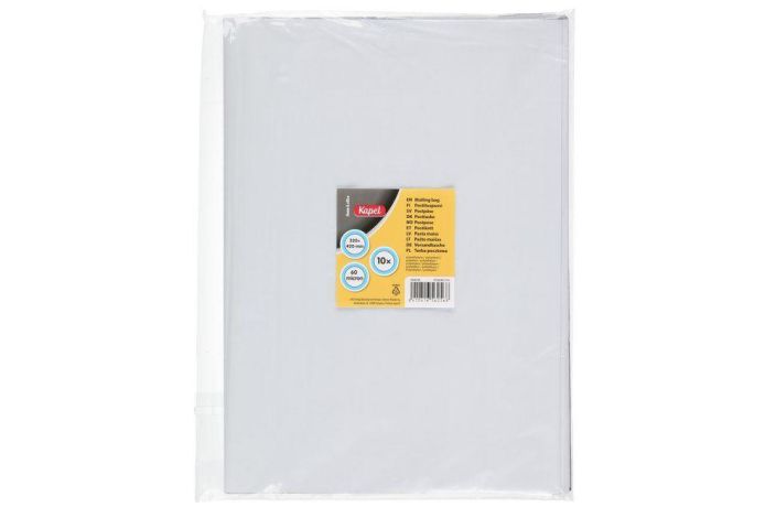 Kapel postituspussi muovi 320x420mm 10kpl Kapel postituspussi muovi 320x420mm 10kpl