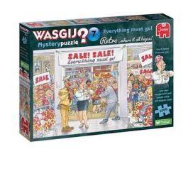 Wasgij Retro Mystery 7 everything must go 1000 palaa